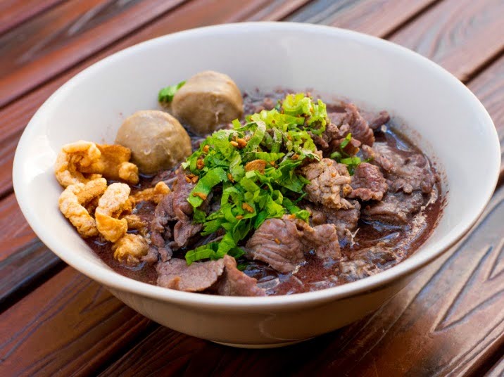 Boat Noodles with Beef